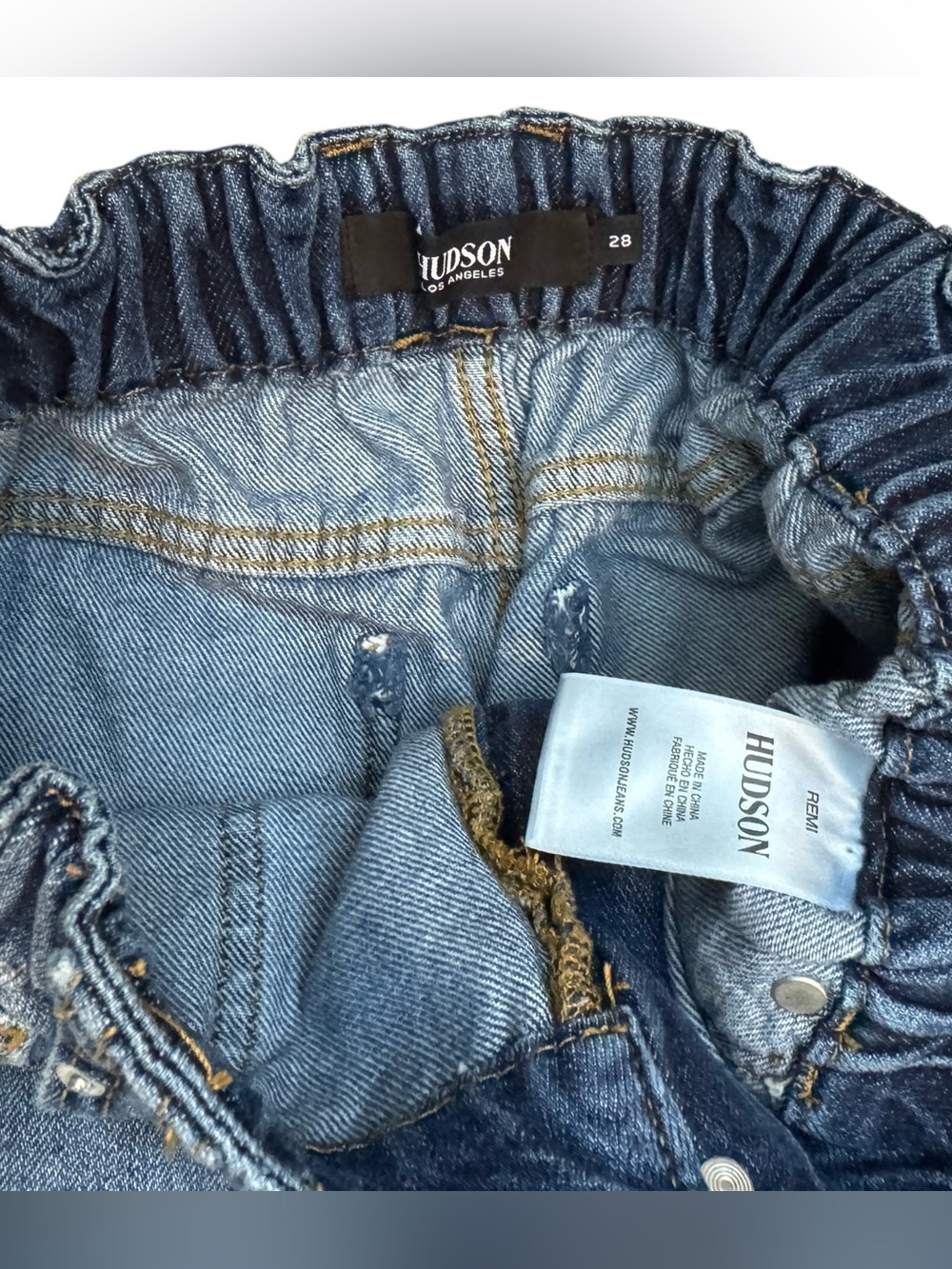 Hudson High Waist Ankle Leg Remi Jeans Size 28 - Picture 7 of 8